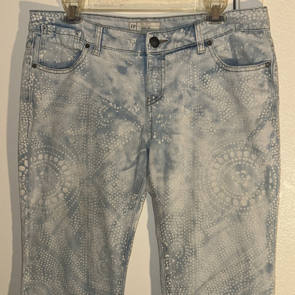 Free People Bali Discharge Flared Denim - Picture 6 of 16